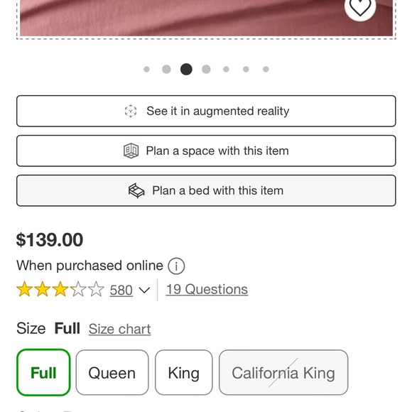 New with tags full set casa luna sheet set - Picture 6 of 6